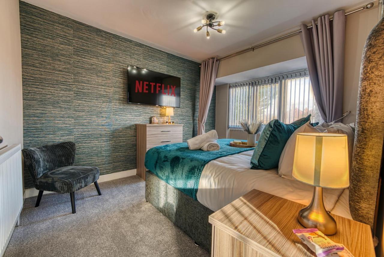 Stylish House - B'Ham Airport And Nec, Jlr Solihull, Business & Leisure Stays - Aspen House Exterior foto